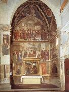 Domenico Ghirlandaio family chapel of the Sassetti Spain oil painting artist